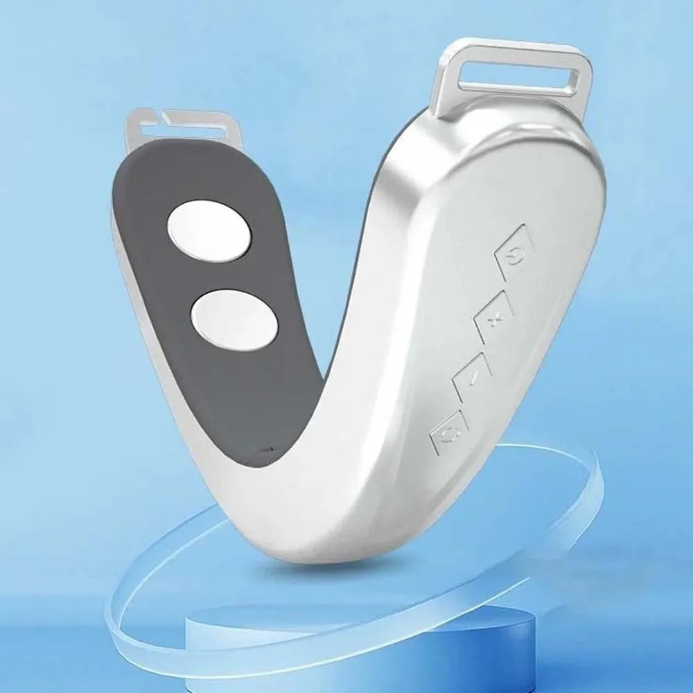 High-Elasticity Electric V-face Device Comfortable Folding Intelligent Facial Massager Elastic Headband Micro-current