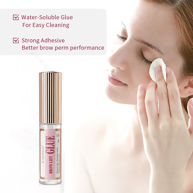 New DIY Brow Perm Eyebrow Lift 45-60 Days ICONSIGN Professional Brow Lifting Brow Perming Set Brow Beauty Makeup Tool Home Use