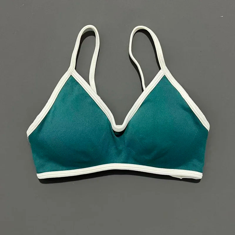 Women Sports Bra Adjustable High Support Gym Clothes Pilates Yoga Top Push-up Running Workout Tank Fitness Underwear